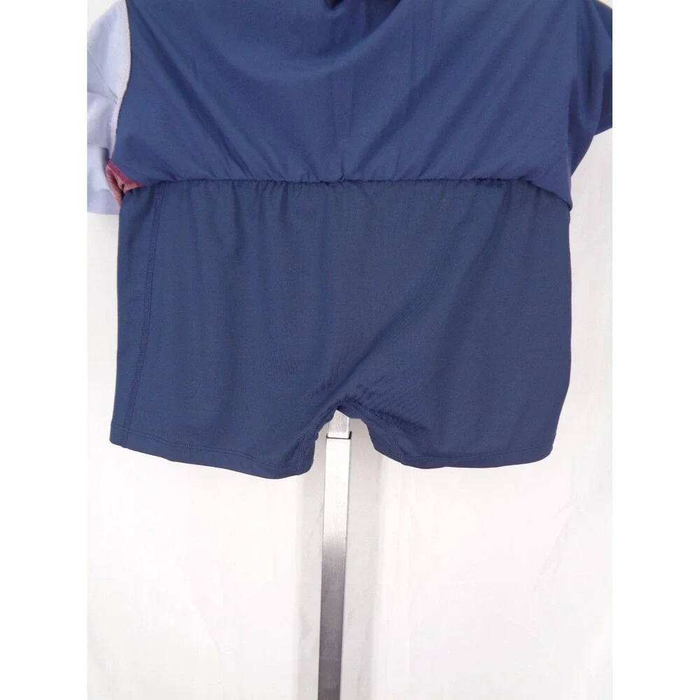 Nike Dri Fit Standard Fit Colorblock Pleated Skort Large Pickleball Tennis Golf